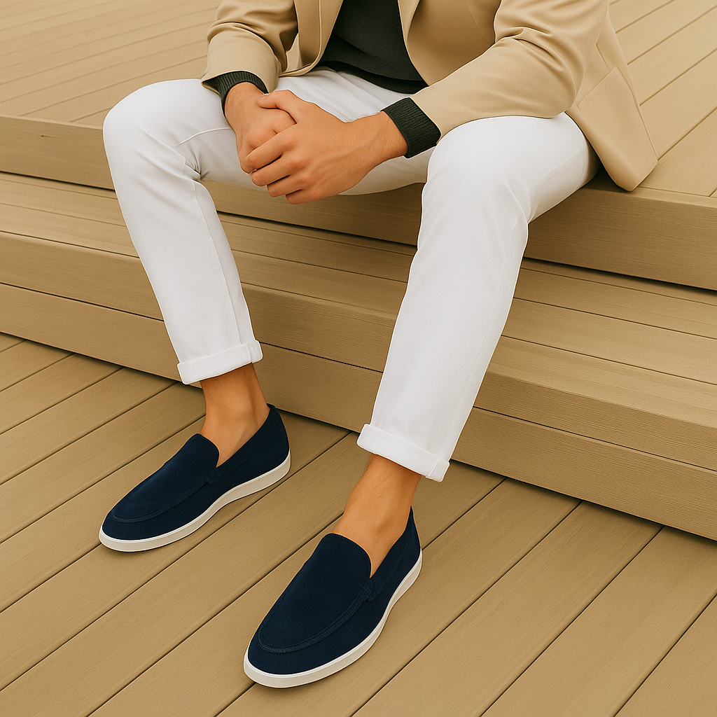 Alejandro | Loafers elegantes de gamuza