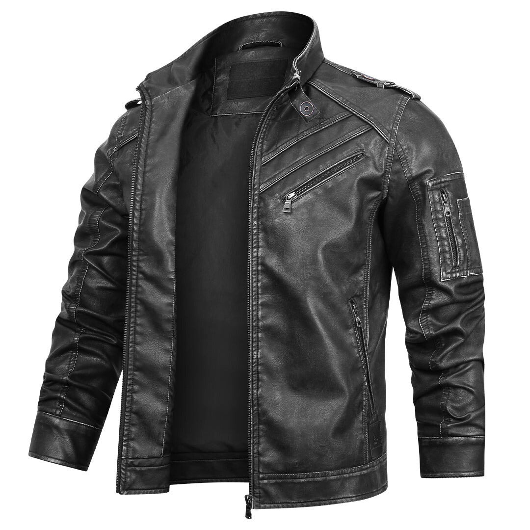 Franco | Chaqueta de cuero clásica