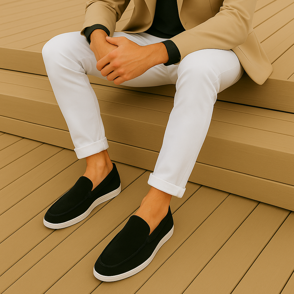 Alejandro | Loafers elegantes de gamuza