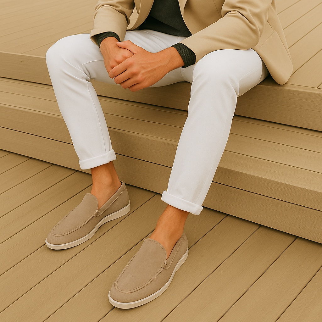 Alejandro | Loafers elegantes de gamuza