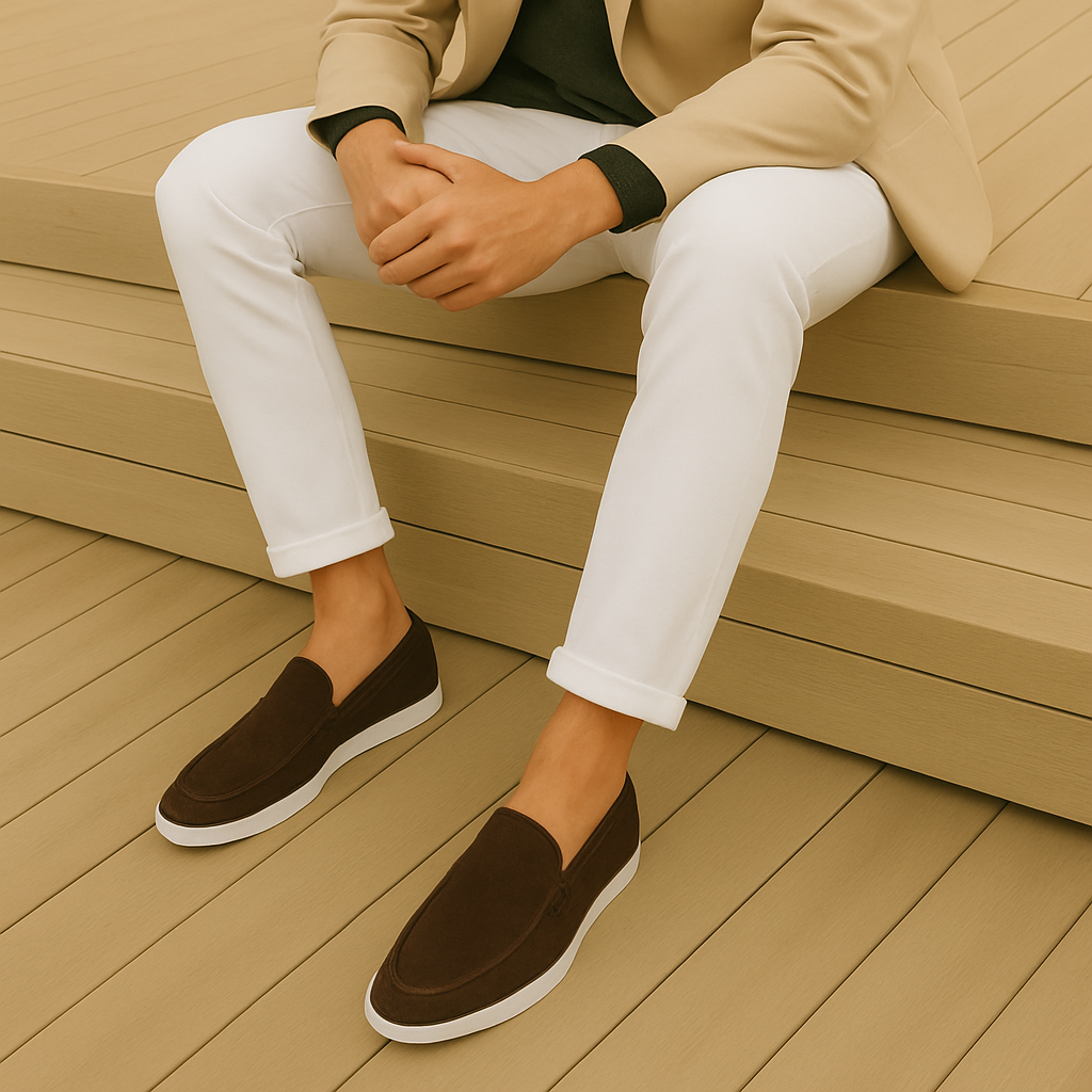 Alejandro | Loafers elegantes de gamuza